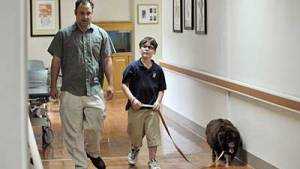 More hospitals allowing visits from patients' pets