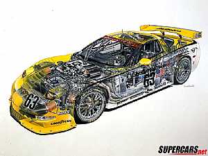 2001 corvette c5 r 31