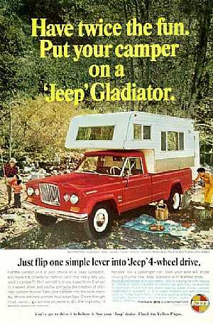 std 1966 jeep gladiator camper max ngad266gz05z