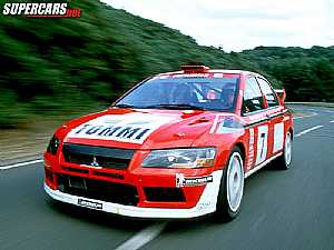 2002 mitsubushi lancer evo7 wrc 1