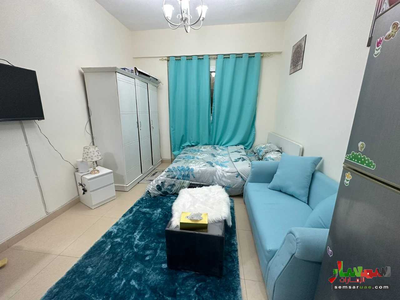 Furnished studio in Al Yasmeen Towers Ajman Location near City Center