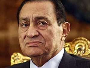 مبارك يطلق لحيته في شرم الشيخ