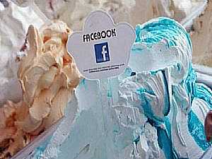 IceCream بطعم الـ FaceBook !