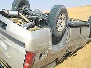 مصرع 3 أشخاص من أسرة واحدة في حادث انقلاب سيارة بشمال سيناء
