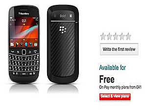      Blackberry Bold 9900  
