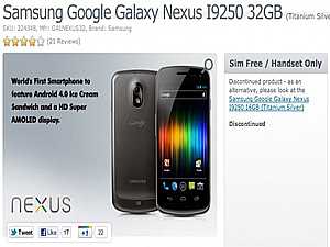  32GB Galaxy Nexus  