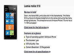  Lumia 910 