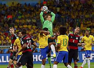 مباراة البرازيل والمانيا