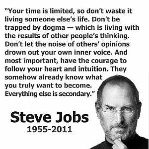 مقولة ملهمة لستيف جوبز Steve Jobs