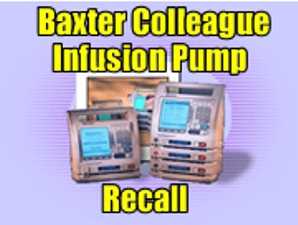 FDA Issues Requirements for Baxter Healthcare Infusion Pump Recall