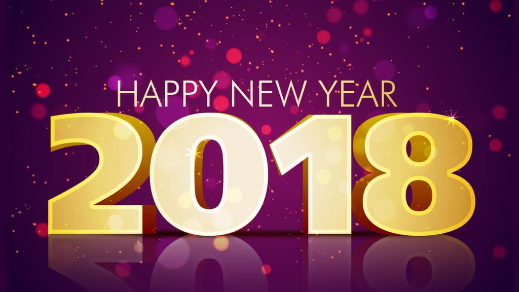 عام سعيد 2018 Happy New Year
