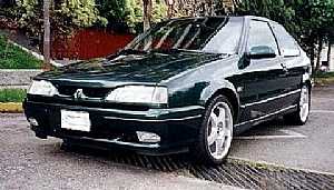 std 1994 Renault 19 16V-green fVl mx 