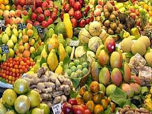 أسعار الخضروات والفاكهة في سوق العبور