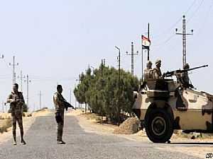 الجيش المصري يقتل عشرات المسلحين في سيناء