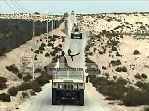انقلاب سيارة جيش في وسط سيناء.. وإصابة 6 جنود