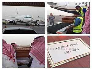بالصور.. وصول جثمان سعود الدوسري إلى الرياض