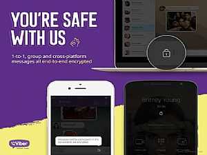 تطبيق Viber أصبح بدوره يدعم التشفير المتلاصق للمحادثات، ويتيح إمكانية إخفاء المحادثات