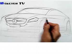 بالفيديو.. طريقة رائعة لرسم السيارات