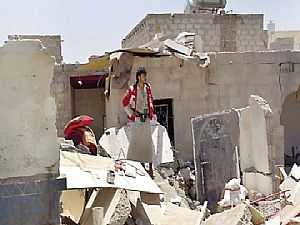طائرات "عاصفة الحزم" تقصف "أبونشطان" التابع للحوثيين