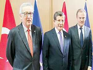 موقف أوروبى «مشترك» لإبرام اتفاق مع تركيا بشأن اللاجئين
