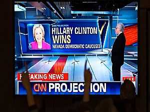كلينتون وترامب يفوزان في المحطة الثالثة من الانتخابات التمهيدية الأمريكية