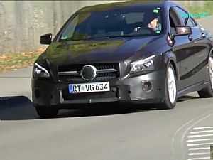 شاهد.. فيديو تجسسي لإختبارات سيارة مرسيدس CLA في ألمانيا