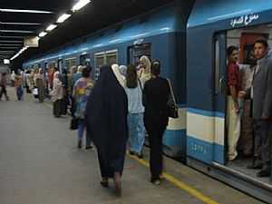 وزارة النقل: مترو الأنفاق يعمل بكامل طاقته في ذكرى 25 يناير