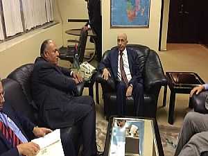 اليوم.. وزير الخارجية يلتقي رئيس البرلمان الليبي