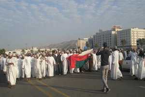 ثلاثة الاف يتظاهرون للمطالبة بالاصلاح في سلطنة عمان