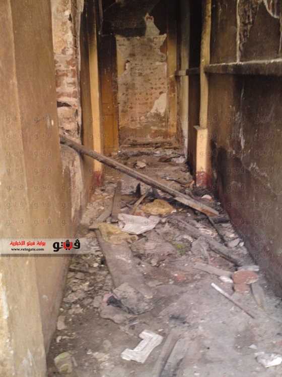 اثار الاعتداءات على البيوت فى دلجا