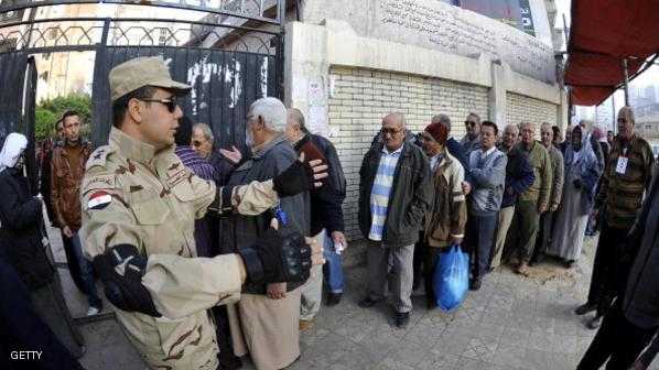 الجيش يؤمن الانتخابات المصرية