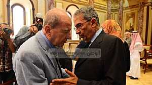 عمرو موسى و الدكتور محمد ابو الغار