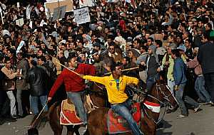 موقعة الجمل ميدان التحرير