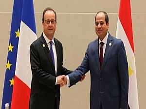 "أولاند" يؤكد للسيسى دعم فرنسا للإجراءات الاقتصادية بمصر