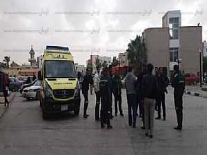إصابة 6 من الشرطة في حادث على الطريق الدولي في العريش