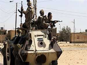الجيش يسيطر على محيط قسم الشيخ زويد.. وعمليات تمشيط واسعة