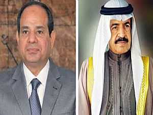 الرئيس السيسي يشكر رئيس وزراء البحرين على تعازيه في ضحايا الطائرة المصرية