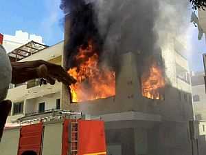 السيطرة على حريق بمطعم شهير بشارع «الشيراتون» بالغردقة