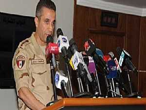 المتحدث العسكري: ضبط إرهابي خطير و7 أجولة من مادة TNT