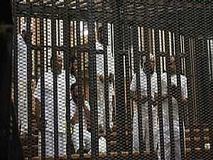 لحظة النطق بالإعدام على 4 من المتهمين فى «خلية أوسيم».. فيديو