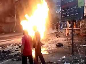 انفجار ضخم في «الهرم».. و10 سيارات إطفاء في موقع الحادث (فيديو)