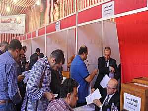 بالفيديو والصور.. توافد مئات القضاة على مقر ناديهم للمشاركة في الانتخابات