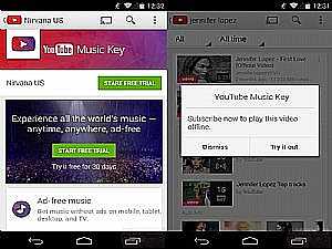 تسريب تفاصيل التسجيل لخدمة Youtube Music Key