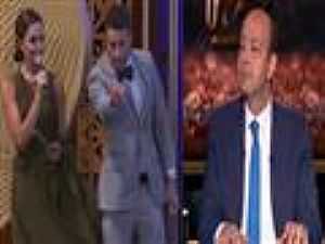 تعليق عمرو أديب على لفظ أحمد الفيشاوي الخارج بمهرجان الجونة السينمائي -فيديو