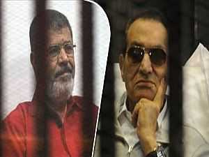 لأول مرة بعد أحداث يناير.. "مبارك" فى مواجهة "مرسى"