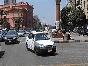 سيولة مرورية بالتحرير وشوارع وسط القاهرة