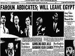 قبل 66 عاما .. ماذا قالت الصحف العالمية عن ثورة 23 يوليو ؟