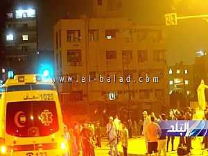 "النيابة" تعاين مبنى الأمن الوطنى بشبرا بعد استهدافه بسيارة مفخخة