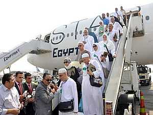 «مصر للطيران» تختتم موسم عودة الحجاج