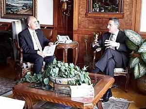 وزير الري يلتقي السفير الهولندي بالقاهرة